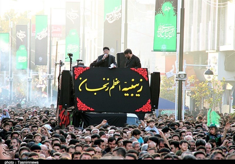 محرم 1402 , عزاداری , محرم , حضرت زینب (س) ,