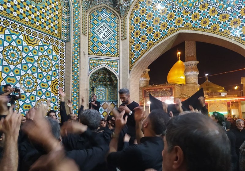 حال و هوای قبله تهران در شب عاشورا + فیلم