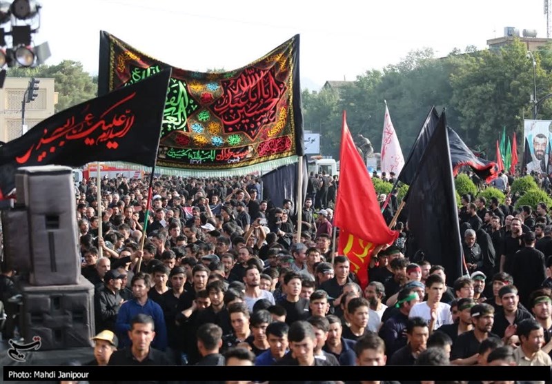 سنگ تمام مردم اصفهان در روز " یوم الحسین"+ تصاویر