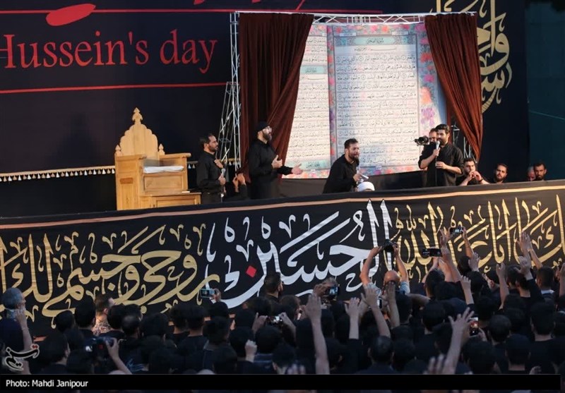 سنگ تمام مردم اصفهان در روز " یوم الحسین"+ تصاویر