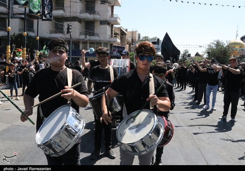 عزاداری ۱۱ محرم دامغان روایتی از چند قرن "حسینمداری" + فیلم و تصاویر