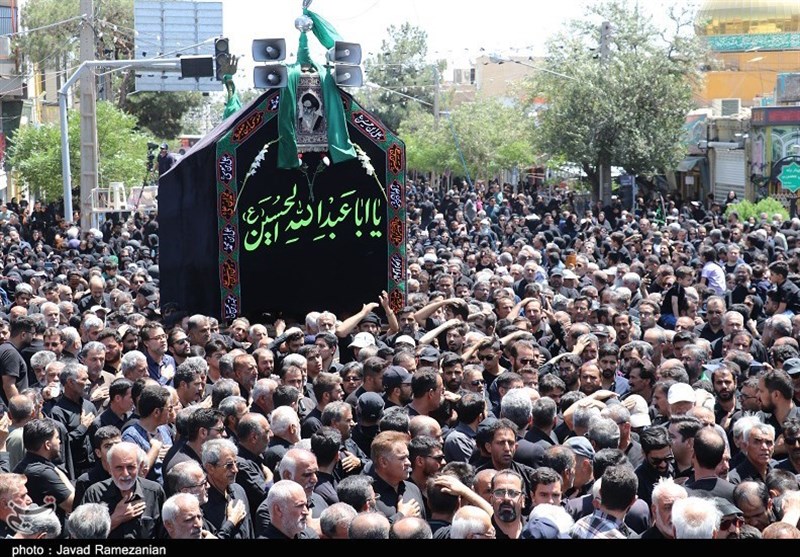 عزاداری ۱۱ محرم دامغان روایتی از چند قرن "حسینمداری" + فیلم و تصاویر