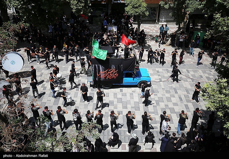 سوگواری همدانیها در سومین روز شهادت امام حسین(ع) +تصاویر