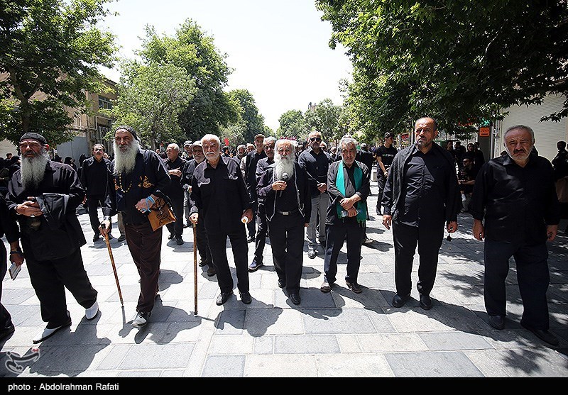 سوگواری همدانیها در سومین روز شهادت امام حسین(ع) +تصاویر