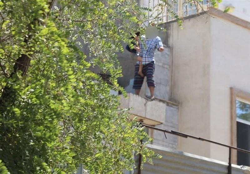 عملیات رهایی گروگان در مشهد/ ماموران نوپو چگونه مرد جوان را دستگیر کردند؟ + فیلم