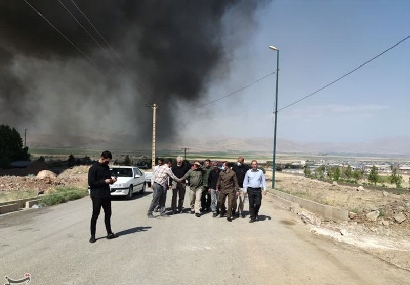 استان لرستان , آتشنشانی ,