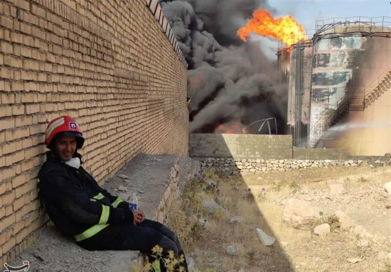 استان لرستان , آتشنشانی ,