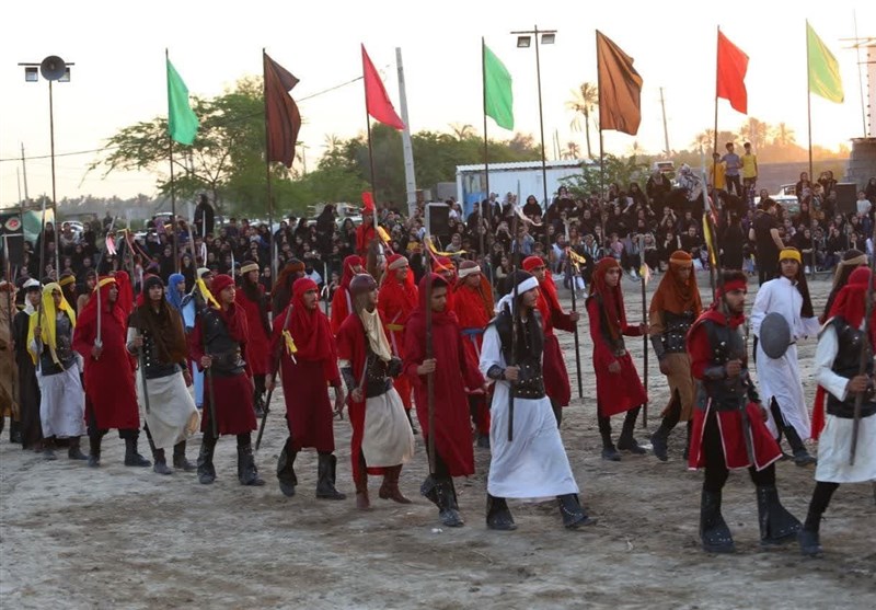 گشایش نمایشگاه "خون خدا" در بوشهر/ روایتی از سنتهای کهن عزاداری محرم +تصویر