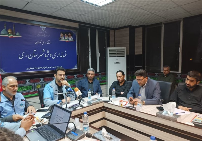 مانور شبیهسازی زلزله ساعت صفر در شهرستان ری برگزار شد + تصاویر