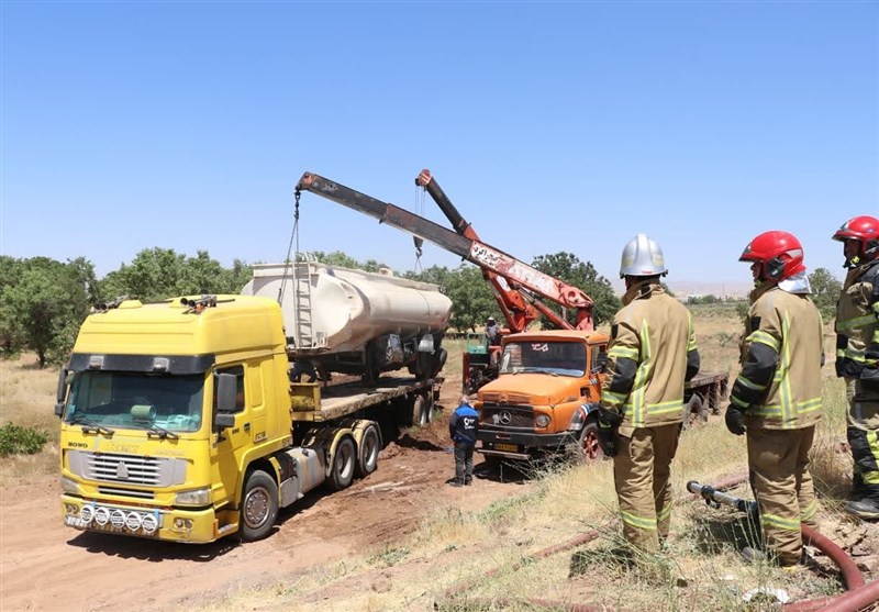 تصادف , آتشنشانی , استانداری قزوین ,