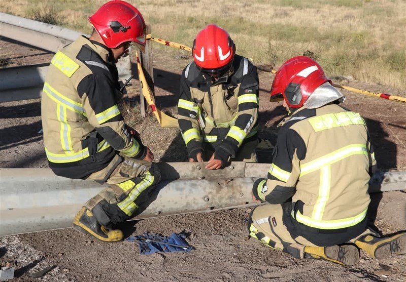 تصادف , آتشنشانی , استانداری قزوین ,