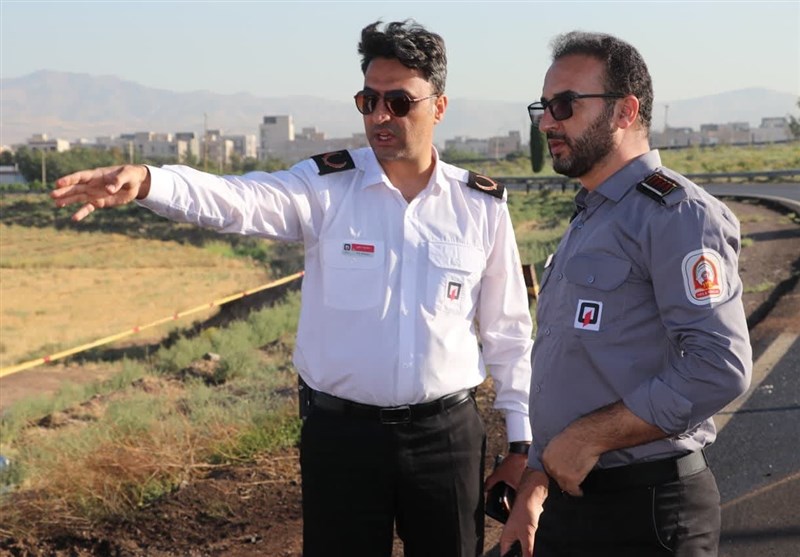 تصادف , آتشنشانی , استانداری قزوین ,