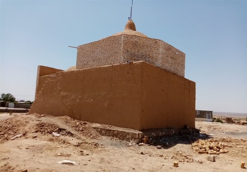 بنای امامزاده قاسم(ع) روستای سیرغان شهرستان جوین مرمت شد + تصاویر