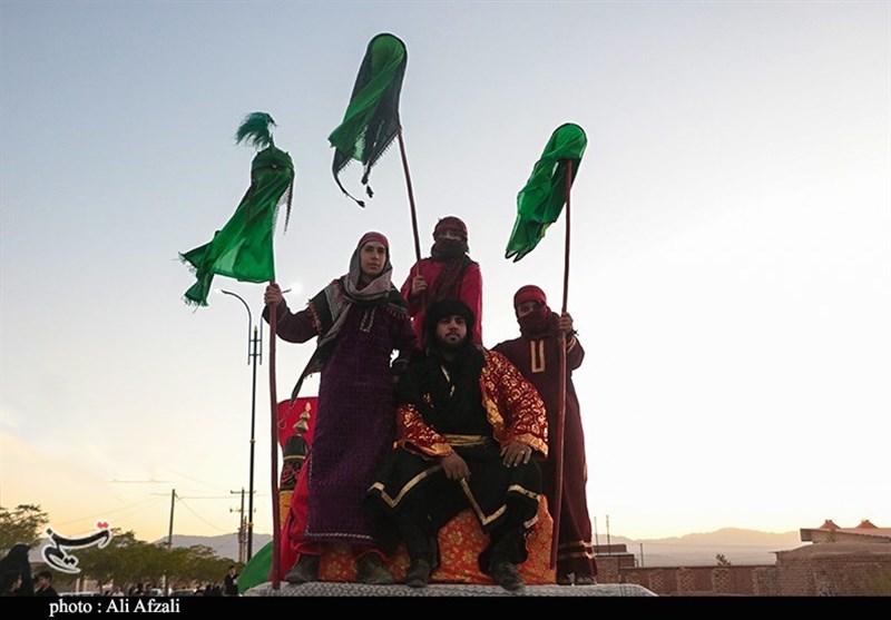 امام حسین (ع) , حضرت زینب (س) , امام سجاد (ع) , کربلا , تعزیه , استان کرمان , هیئت ,