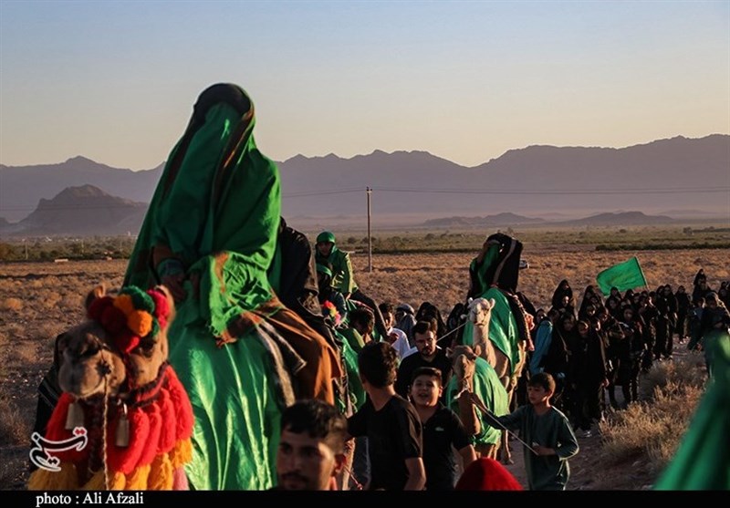 امام حسین (ع) , حضرت زینب (س) , امام سجاد (ع) , کربلا , تعزیه , استان کرمان , هیئت ,