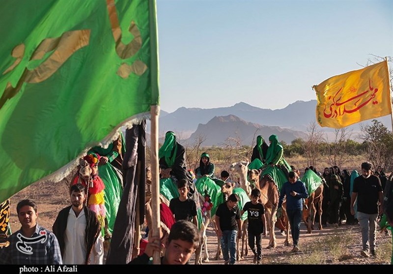 امام حسین (ع) , حضرت زینب (س) , امام سجاد (ع) , کربلا , تعزیه , استان کرمان , هیئت ,