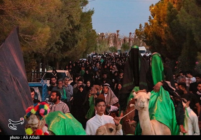 امام حسین (ع) , حضرت زینب (س) , امام سجاد (ع) , کربلا , تعزیه , استان کرمان , هیئت ,