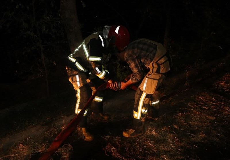 تصادف , آتشنشانی , استانداری قزوین ,