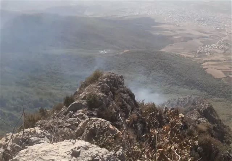مهار کامل آتشسوزی در ارتفاعات جنگلی گالیکش/ ۳ هکتار در آتش سوخت + تصویر