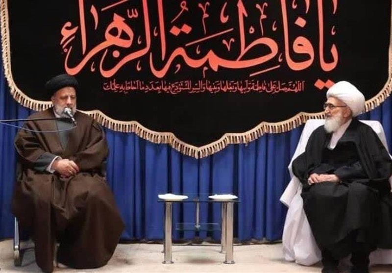 رئیس جمهور وارد قم شد/ گزارش رئیسی به مراجع تقلید از آخرین وضعیت کشور