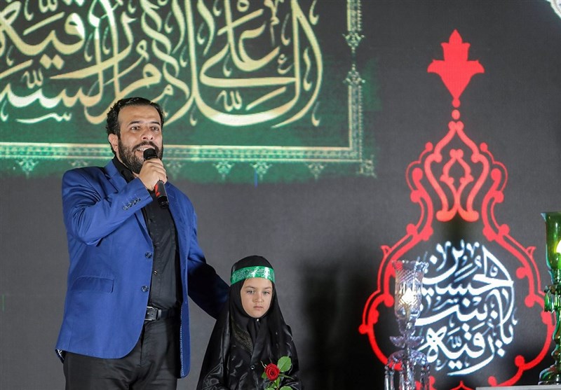 عزاداری دختران مشهدی پای سفره حضرت رقیه(س)+تصاویر