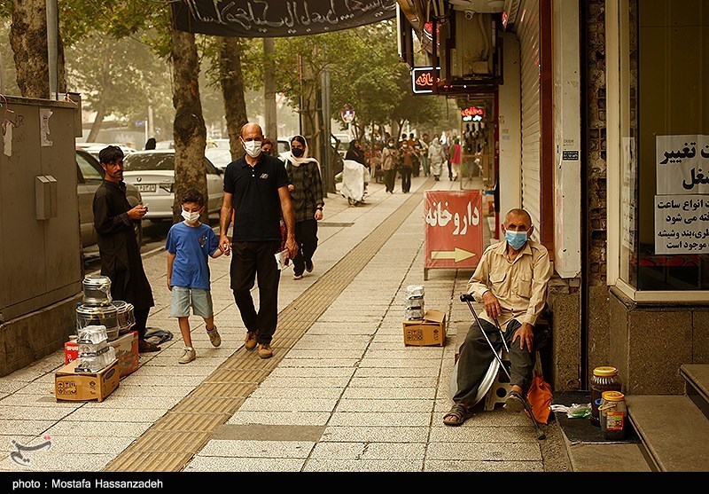 حمله ریزگردها به شمال/ گلستان ایران خاکی شد + تصاویر