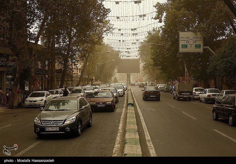 حمله ریزگردها به شمال/ گلستان ایران خاکی شد + تصاویر