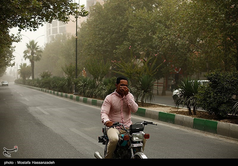 حمله ریزگردها به شمال/ گلستان ایران خاکی شد + تصاویر