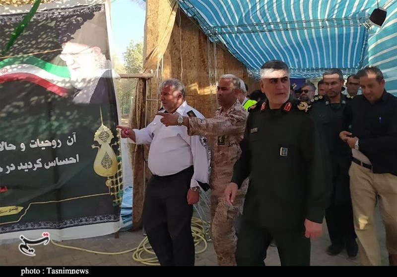 استان کرمان , شهید سپهبد قاسم سلیمانی , اربعین , امام حسین (ع) ,