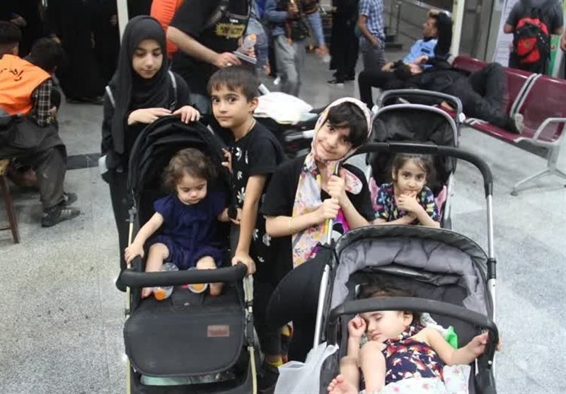 عشق حسین کوچک و بزرگ نمیشناسد/ پرچم دهه هشتادیها و نودیها بالاست+ تصویر