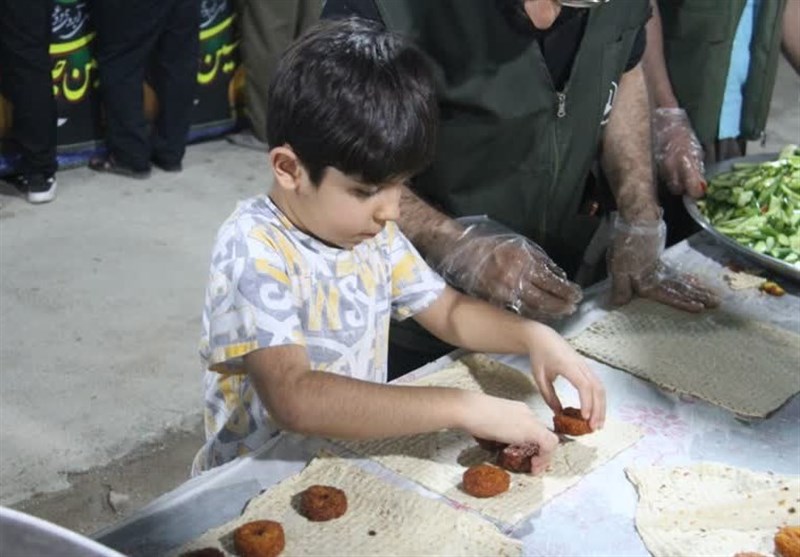 عشق حسین کوچک و بزرگ نمیشناسد/ پرچم دهه هشتادیها و نودیها بالاست+ تصویر