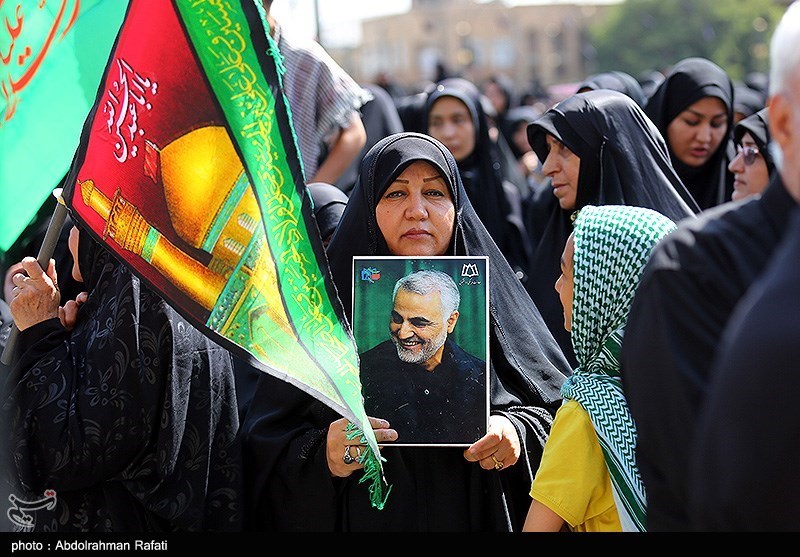 ابراز ارادت جاماندگان اربعین به سید و سالار شهیدان در دارالمومنین همدان + فیلم