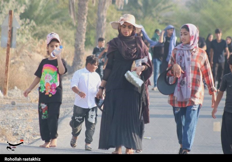 شکوه پیادهروی جاماندگان اربعین در هرمزگان/ این گزارش دیدن دارد + فیلم و تصاویر