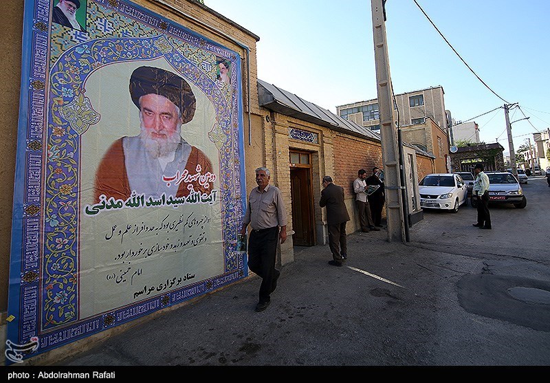 چهل و دومین سالگرد شهادت شهید مدنی در همدان برگزار شد + تصاویر