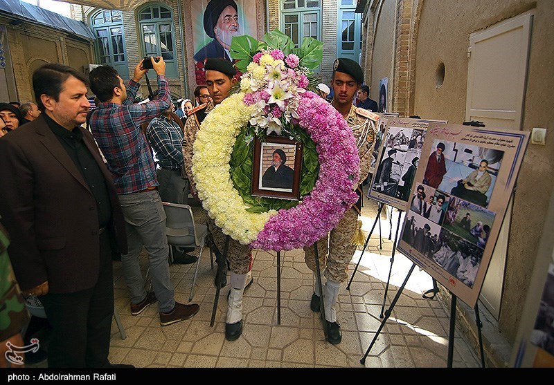 چهل و دومین سالگرد شهادت شهید مدنی در همدان برگزار شد + تصاویر