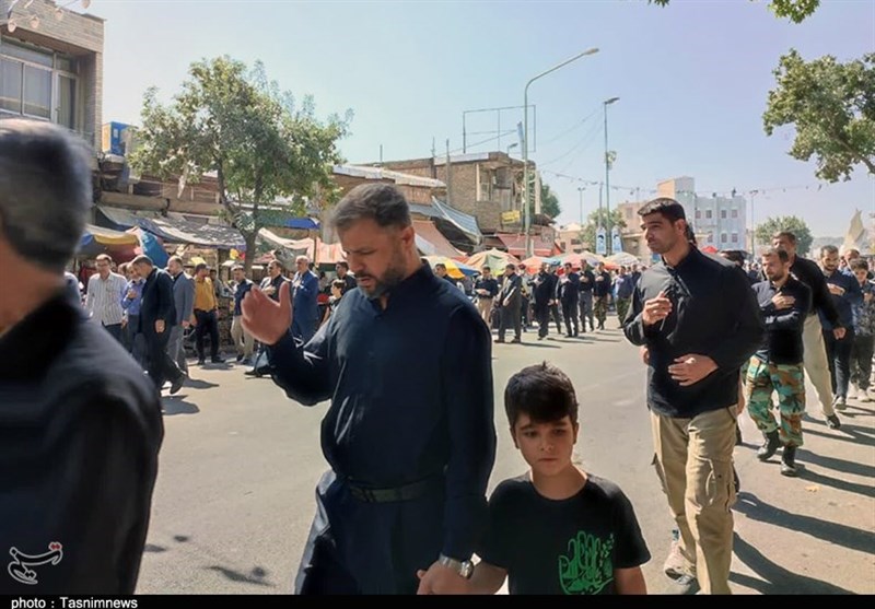 سوگواری کردستانیها در عزای پیامبر(ص) و امام حسن مجتبی(ع) + فیلم و تصاویر