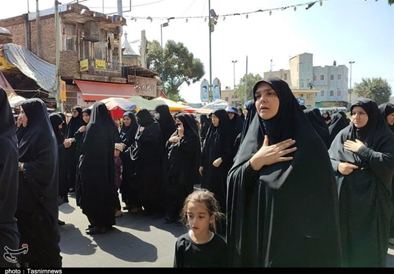 سوگواری کردستانیها در عزای پیامبر(ص) و امام حسن مجتبی(ع) + فیلم و تصاویر
