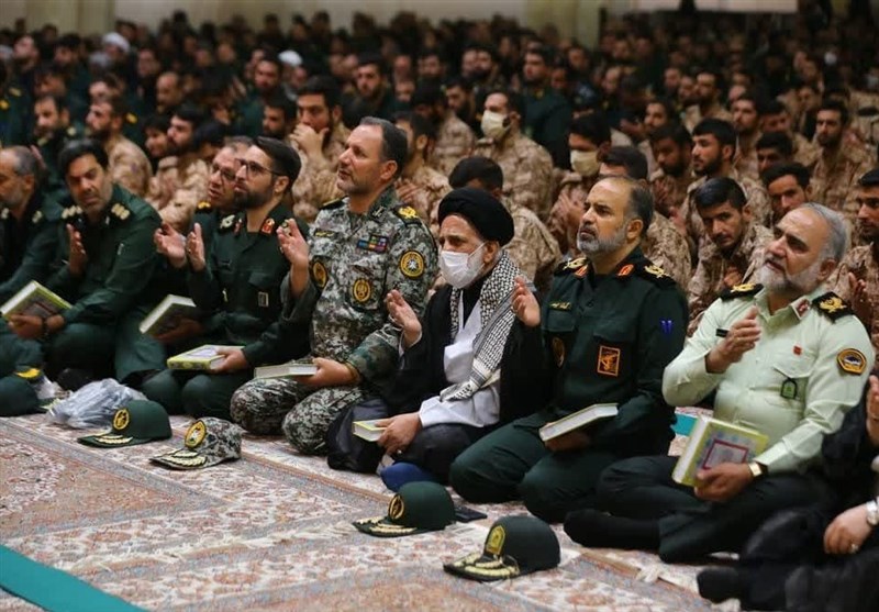 دسته عزاداری و اجتماع عظیم نیروهای مسلح استان قم برگزار شد + تصاویر