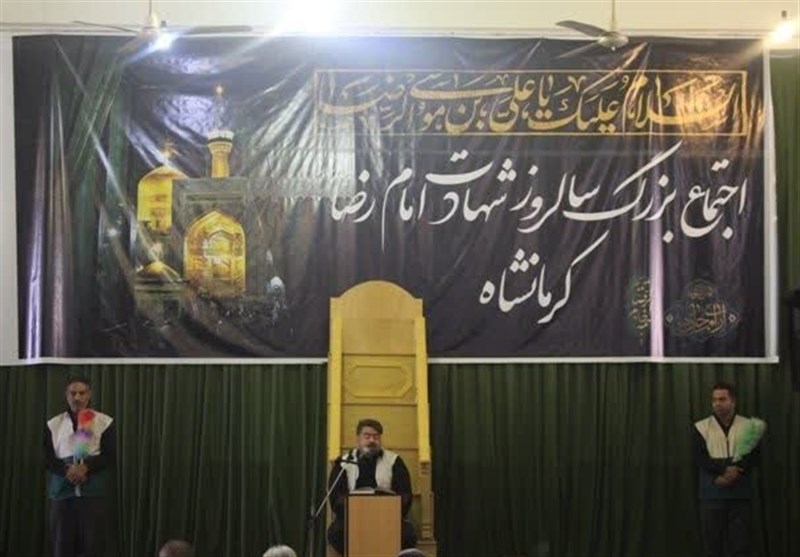 سوگواری مردم کرمانشاه در سالروز شهادت علی بن موسیالرضا(ع) + تصاویر