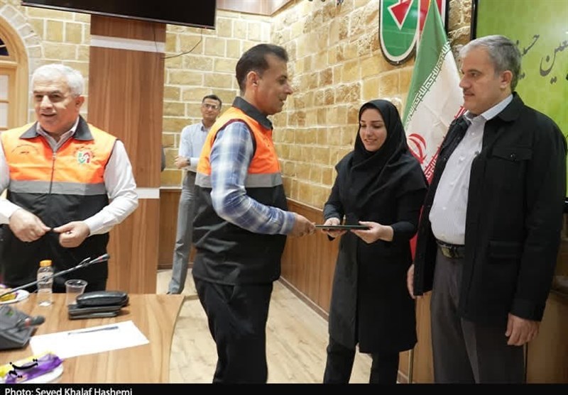 تجلیل از خادمان زائران اربعین حسینی راهداری و حملونقل جادهای استان بوشهر + تصویر