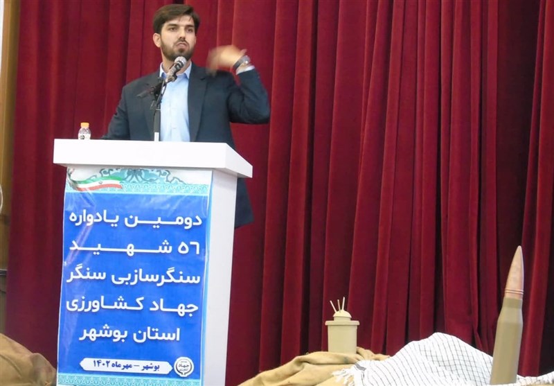 یادواره ۵۶ شهید سنگرساز بیسنگر استان بوشهر+ تصویر