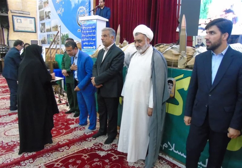 یادواره ۵۶ شهید سنگرساز بیسنگر استان بوشهر+ تصویر