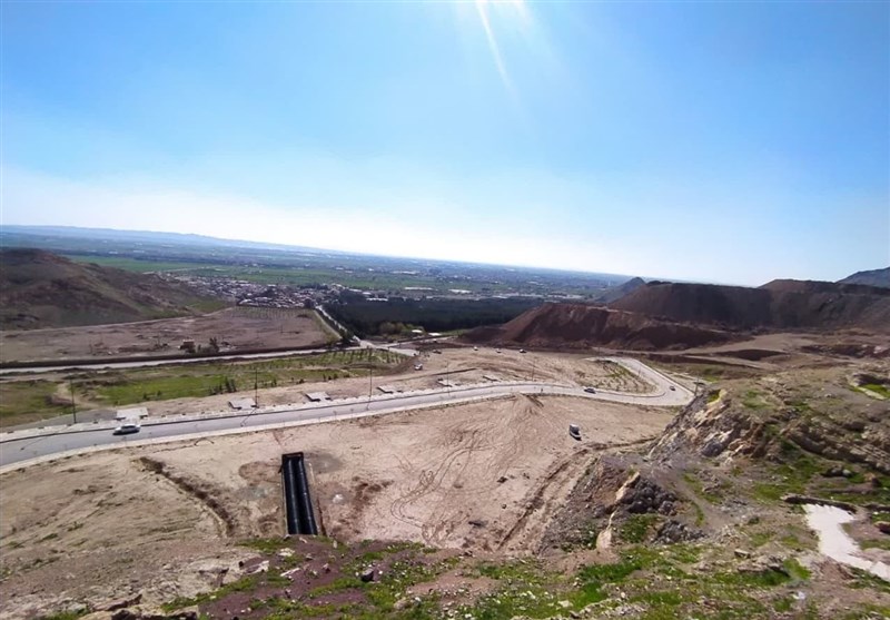 ساخت آرامستان جدید تهران جای کوهی که غیب شد!؟+تصاویر