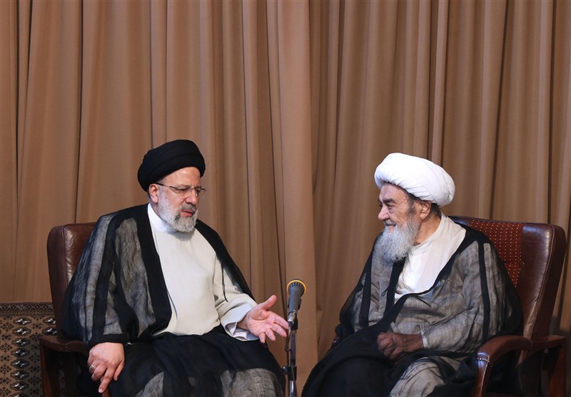 در دیدار رئیس جمهور با آیتالله مظاهری چه گذشت؟ + تصاویر