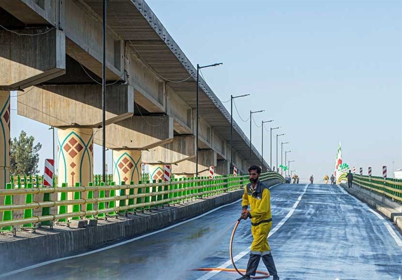 عملکرد جهادی قرارگاه خاتم سپاه به گره کور ترافیکی میدان سپاه کرمانشاه خاتمه داد