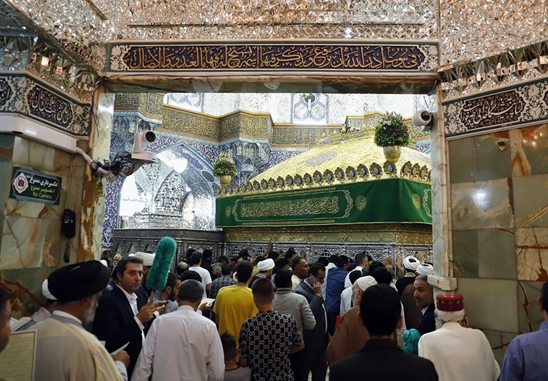 حال و هوای حرم حضرت معصومه (س) در سالروز میلاد پیامبر(ص) و امام صادق (ع)