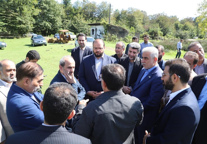 بازدید رئیس رسانه ملی از مراحل تولید سریال مادر سوجان در سیاهکل + تصاویر