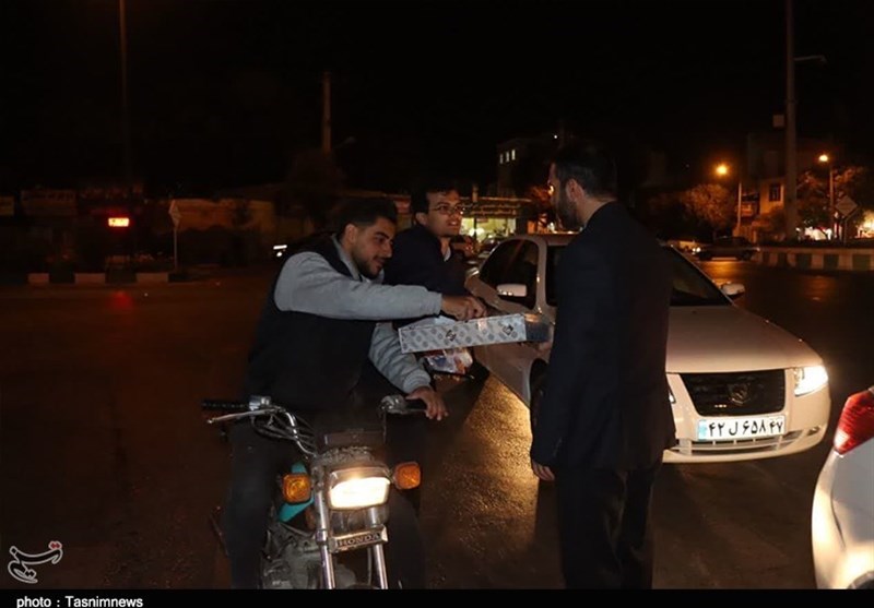 جشن و شادی مردم استان مرکزی در حمایت از عملیات طوفان الاقصی + فیلم و عکس