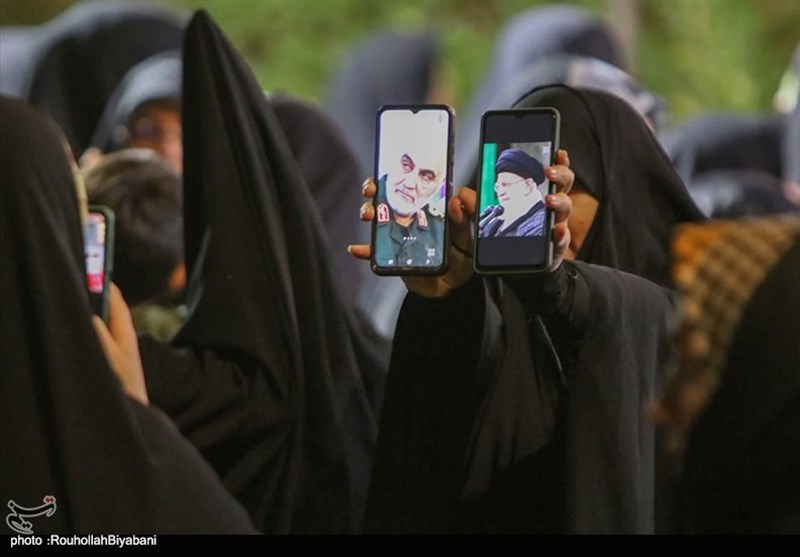 حمایت مردم کاشان از عملیات "طوفانالاقصی" + فیلم و تصاویر