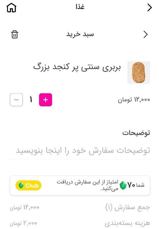 تخلف محرز نانوایان ری در اسنپفود/ گرانفروشی به بهانه بستهبندی و تعیین اپراتور + فیلم